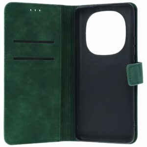 Tel1 Xiaomi Redmi Note 14 Pro 5G / 14 Pro Plus 5G / Poco X7 5G Tender Θήκη Βιβλίο - Green