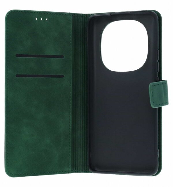 Tel1 Xiaomi Redmi Note 14 Pro 5G / 14 Pro Plus 5G / Poco X7 5G Tender Θήκη Βιβλίο - Green