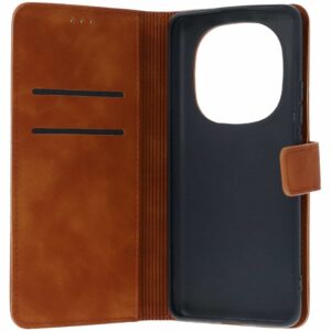 Tel1 Xiaomi Redmi Note 14 Pro 5G / 14 Pro Plus 5G/ Poco X7 5G Tender Θήκη Βιβλίο - Brown