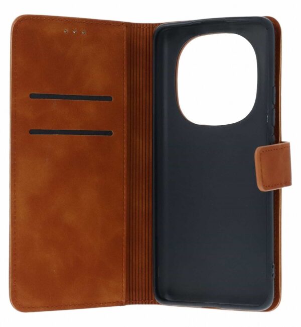 Tel1 Xiaomi Redmi Note 14 Pro 5G / 14 Pro Plus 5G/ Poco X7 5G Tender Θήκη Βιβλίο - Brown