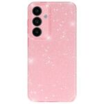 Forcell Samsung S25 Plus Glitter Θήκη Σιλικόνης - Pink