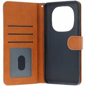 Tel1 Xiaomi Redmi Note 14 Pro 5G / 14 Pro Plus 5G / Poco X7 5G Jeans Θήκη Βιβλίο - Black