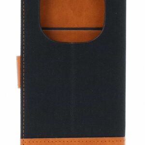 Tel1 Xiaomi Redmi Note 14 Pro 5G / 14 Pro Plus 5G / Poco X7 5G Jeans Θήκη Βιβλίο - Black