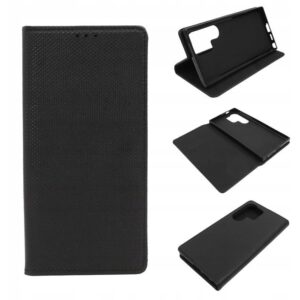 Tel1 Samsung Galaxy S25 Ultra 5G Smart Magnet Θήκη Βιβλίο - Black