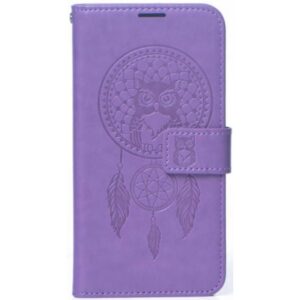 Tel1 Xiaomi Redmi Note 14 Pro 5G / 14 Pro Plus 5G / Poco X7 5G Mezzo Dreamcatcher Θήκη Βιβλίο - Purple