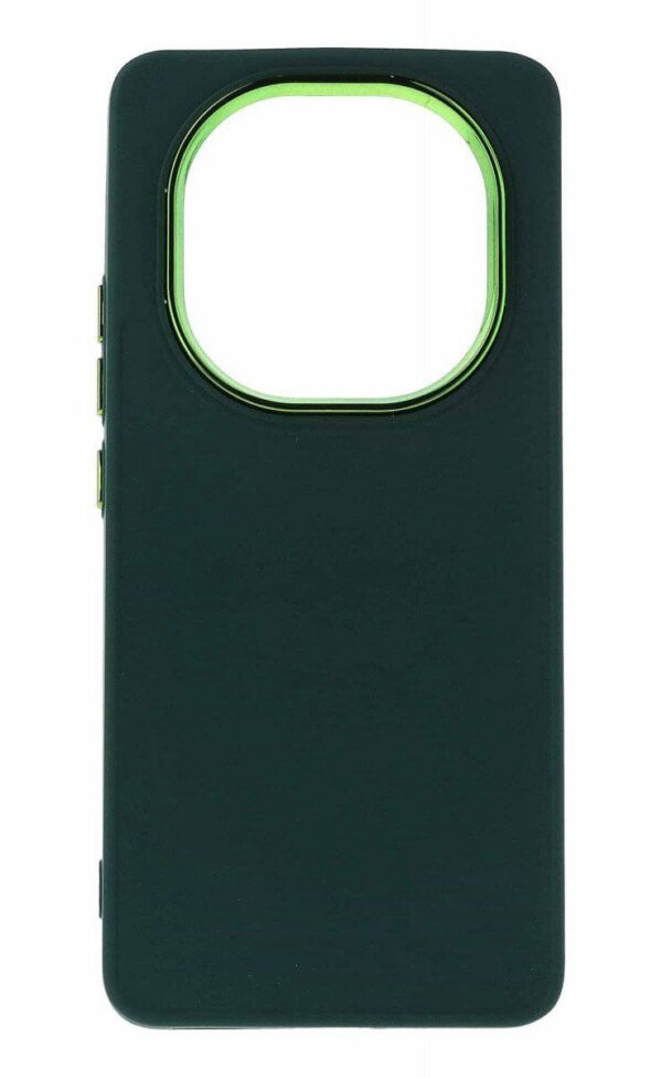 Forcell Xiaomi Redmi Note 14 Pro 5G / 14 Pro Plus 5G / Poco X7 5G Frame Θήκη Σιλικόνης - Green Forcell Xiaomi Redmi Note 14 Pro 5G / 14 Pro Plus 5G / Poco X7 5G Frame Θήκη Σιλικόνης - Green