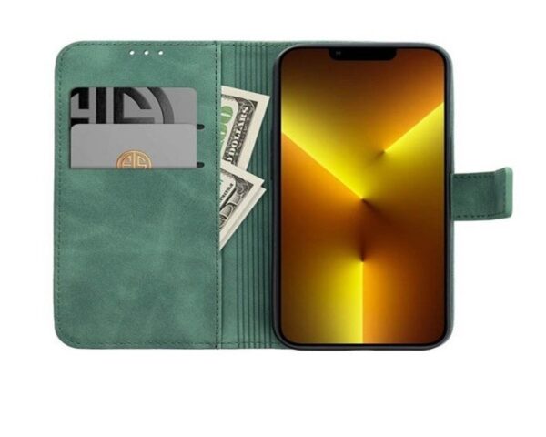 Tel1 Samsung Galaxy A54 5G Tender Θήκη Βιβλίο - Green