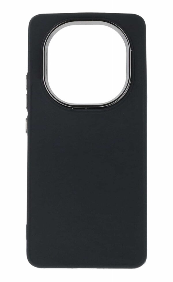 Forcell Xiaomi Redmi Note 14 Pro 5G / 14 Pro Plus 5G / Poco X7 5G Frame Θήκη Σιλικόνης - Black