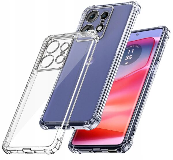 Forcell Motorola Edge 50 Pro Antishock Θήκη Σιλικόνης 1.5mm - Διάφανη