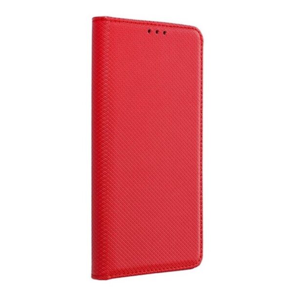 Tel1 Samsung Galaxy S25 Plus 5G Smart Magnet Θήκη Βιβλίο - Red
