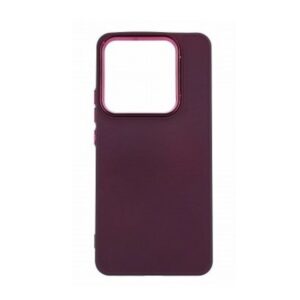 Forcell Xiaomi Redmi Note 14 5G Frame Θήκη Σιλικόνης - Purple