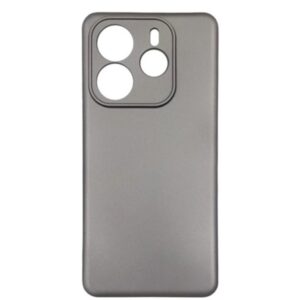 Forcell Xiaomi Redmi Note 14 5G Metallic Θήκη Σιλικόνης - Grey