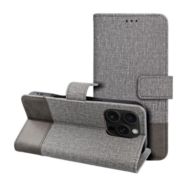 Tel1 Xiaomi Redmi Note 14 5G Gomma Θήκη Βιβλίο - Gray Tel1 Xiaomi Redmi Note 14 5G Gomma Θήκη Βιβλίο - Gray