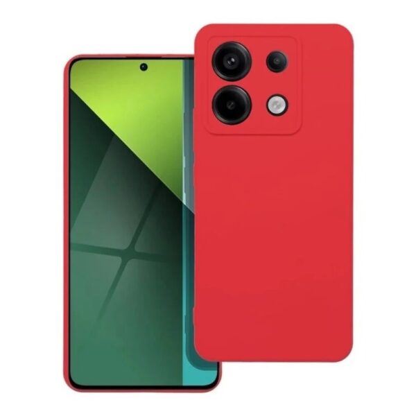Forcell Xiaomi Redmi Note 13 5G Θήκη Σιλικόνης - Red