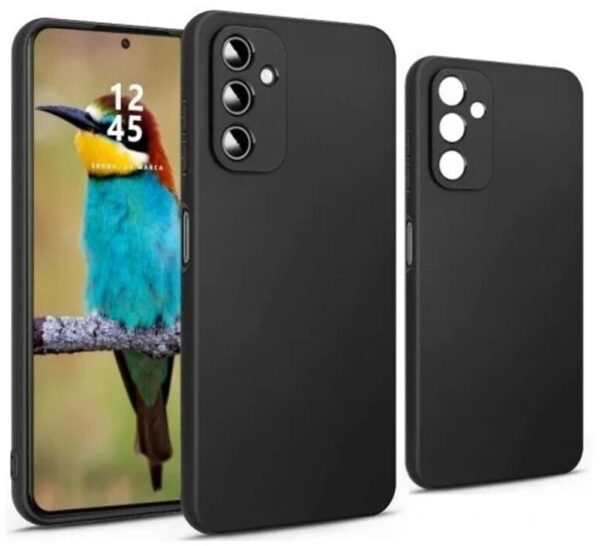 Forcell Samsung Galaxy S23 FE 5G Matt Θήκη Σιλικόνης - Black