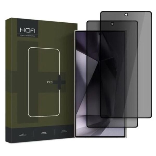 Samsung Galaxy S25 Plus Προστασία Οθόνης Φιμέ 2 Pack Hofi Privacy Anti Spy Glass Full Face Tempered Glass