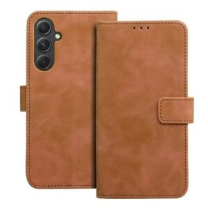 Tel1 Samsung Galaxy A54 5G Tender Θήκη Βιβλίο - Brown