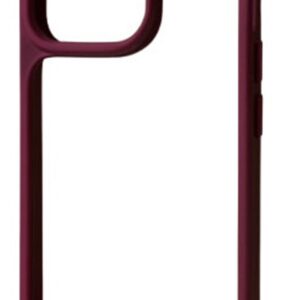 Forcell Xiaomi Redmi Note 13 Pro 4G / Poco M6 Pro 4G Color Shock Θήκη με Πλαίσιο Σιλικόνης Διάφανη - Bordeaux