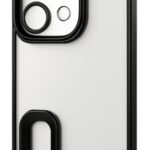 Forcell Xiaomi Redmi Note 14 Pro Plus 5G Glam Θήκη με Πλαίσιο Σιλικόνης Διάφανη - Black