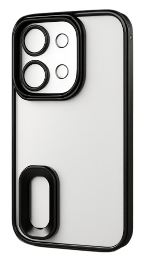 Forcell Xiaomi Redmi Note 14 Pro Plus 5G Glam Θήκη με Πλαίσιο Σιλικόνης Διάφανη - Black Forcell Xiaomi Redmi Note 14 Pro Plus 5G Glam Θήκη με Πλαίσιο Σιλικόνης Διάφανη - Black