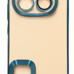 Forcell Xiaomi Redmi Note 14 Pro Plus 5G Glam Θήκη με Πλαίσιο Σιλικόνης Διάφανη - Blue