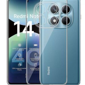 Forcell Xiaomi Redmi Note 14 Pro 5G Θήκη Σιλικόνης TPU 2mm - Διάφανη