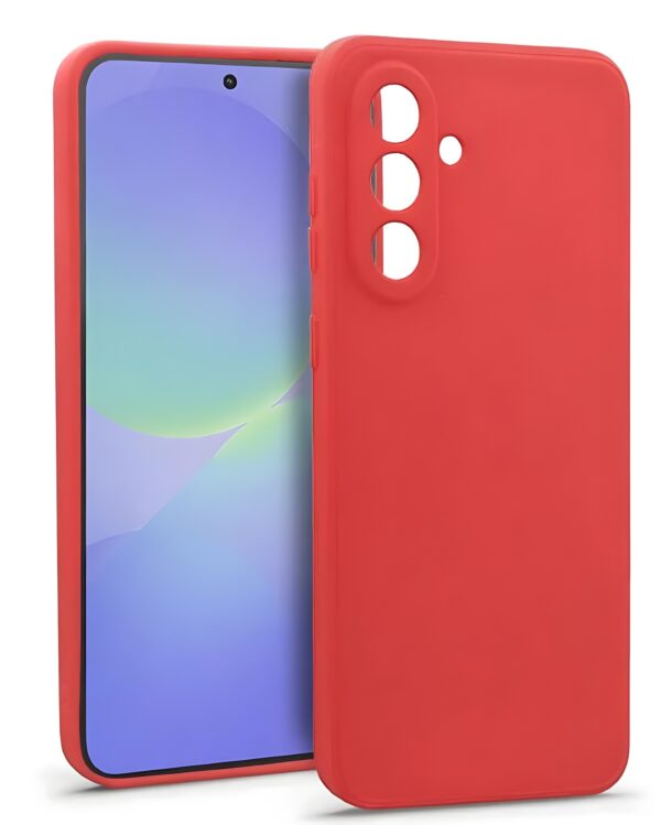 Forcell Samsung Galaxy S25 5G Θήκη Σιλικόνης - Red