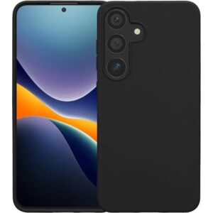 Forcell Samsung Galaxy S25 5G Θήκη Σιλικόνης - Black