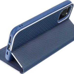 Tel1 Samsung S21 FE Luna Carbon Θήκη Βιβλίο - Blue