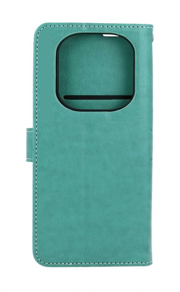 Tel1 Xiaomi Redmi Note 14 Pro 5G / 14 Pro Plus 5G / Poco X7 5G Mezzo Mandala Θήκη Βιβλίο - Green