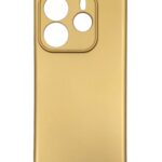 Forcell Xiaomi Redmi Note 14 5G Metallic Θήκη Σιλικόνης - Gold