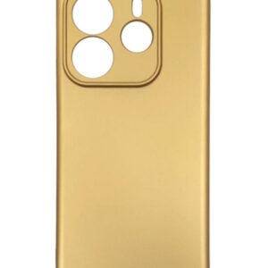 Forcell Xiaomi Redmi Note 14 5G Metallic Θήκη Σιλικόνης - Gold