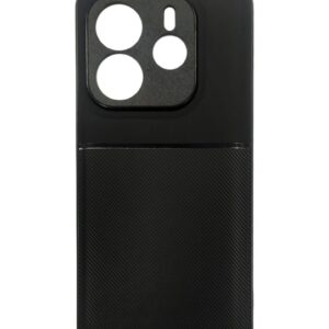 Forcell Xiaomi Redmi Note 14 5G Noble Θήκη Σιλικόνης - Black