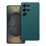 Forcell Samsung Galaxy S25 Ultra 5G Matt Θήκη Σιλικόνης - Dark Green