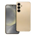 Forcell Samsung Galaxy S23 FE 5G Metallic Θήκη Σιλικόνης - Gold