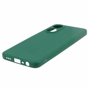 Forcell Oppo A38 4G Matt Θήκη Σιλικόνης - Forest Green