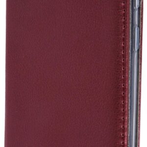 Tel1 Oppo A38 4G Smart Magnetic Θήκη Βιβλίο - Burgundy