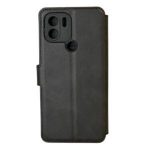 Tel1 Xiaomi Redmi A1 Plus / A2 Plus Retro-skin Magnetic Suction Θήκη Βιβλίο - Black