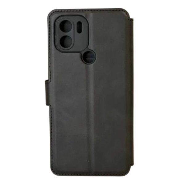 Tel1 Xiaomi Redmi A1 Plus / A2 Plus Retro-skin Magnetic Suction Θήκη Βιβλίο - Black