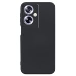 Forcell Oppo A79 5G Matt Θήκη Σιλικόνης - Black