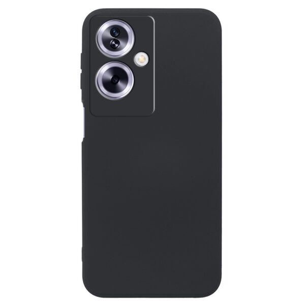 Forcell Oppo A79 5G Matt Θήκη Σιλικόνης - Black
