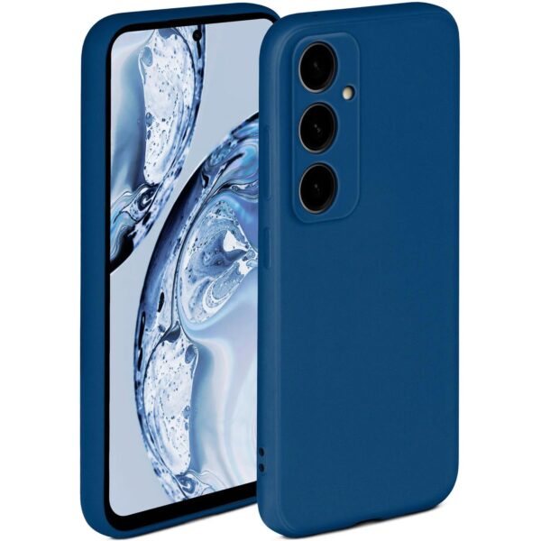 Forcell Samsung Galaxy S23 FE 5G Matt Θήκη Σιλικόνης - Blue