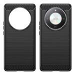 Forcell Honor Magic 6 Lite Carbon Fiber Θήκη Σιλικόνης - Black