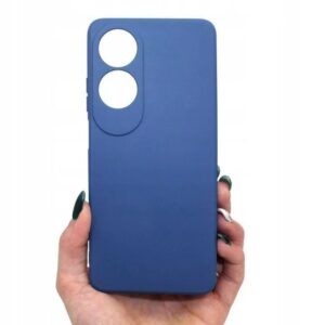 Forcell Oppo A60 Matt Θήκη Σιλικόνης - Blue