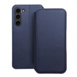 Tel1 Samsung Galaxy S24 Dual Pocket Θήκη Βιβλίο - Navy Blue
