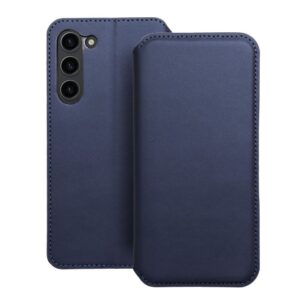 Tel1 Samsung Galaxy S24 Dual Pocket Θήκη Βιβλίο - Navy Blue