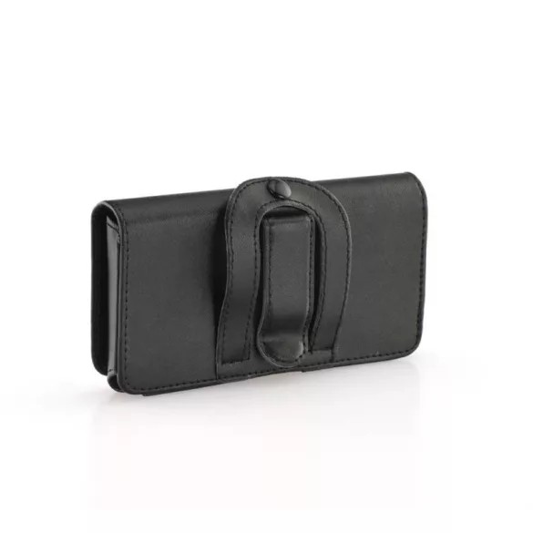 Θήκη Ζώνης Μαύρη έως 6.15" Horizontal Case Chic VIP Black