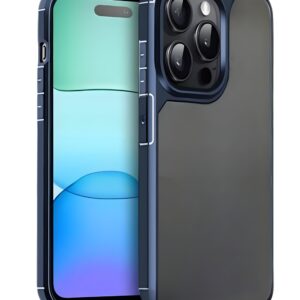 Forcell Xiaomi Redmi Note 13 Pro 4G / Poco M6 Pro 4G Color Shock Θήκη με Πλαίσιο Σιλικόνης Διάφανη - Blue