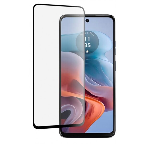 Motorola Moto G34 5G Προστασία Οθόνης με Μαύρο Περίγραμμα OG Premium 9Hx2 Full Face Tempered Glass
