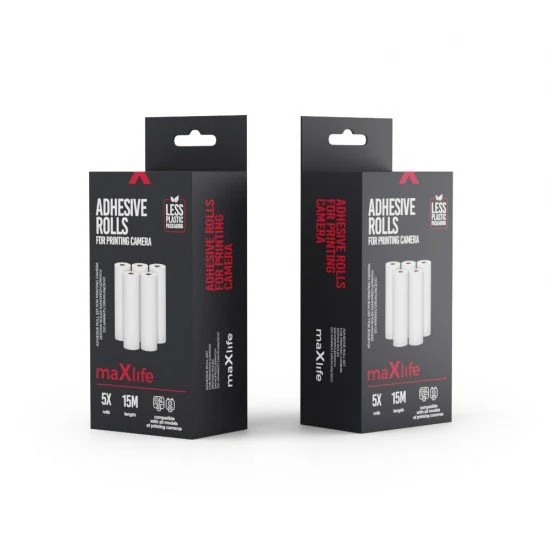 Maxlife Ρολά Για Θερμικό Εκτυπωτή 5 τμχ
